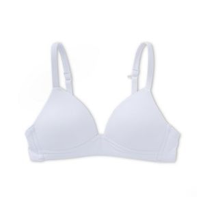 Maidenform Girl Comfort Devotion Wireless Contour Bra -  White  H2575